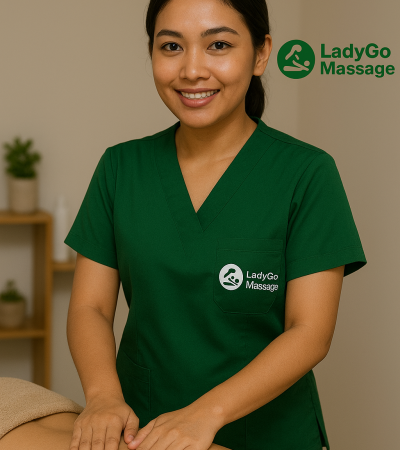 therapist lady go massage wanita berseragam
